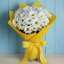 Букет цветов из:  Хризантемы #REPLACE_PRED# Голубинской