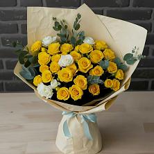 Букет цветов из:  Розы в Голубинской