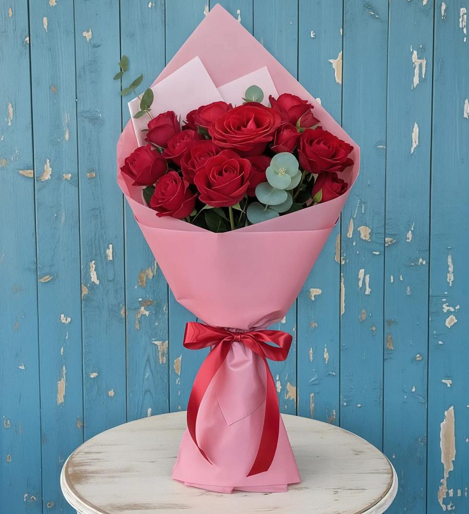 Букет цветов из: Розы в Голубинской