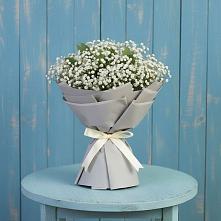Букет цветов из:  Гипсофила в Голубинской