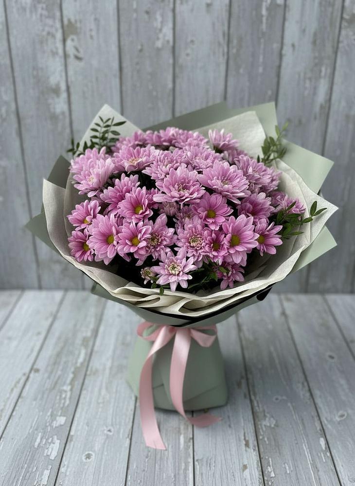 Букет цветов из: Хризантемы в Голубинской