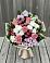 Букет цветов из: Альстромерии, Гвоздики, Розы и Хризантемы в Голубинской