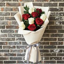 Букет цветов из:  Розы в Голубинской