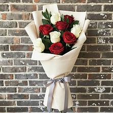 Букет цветов из:  Розы в Голубинской