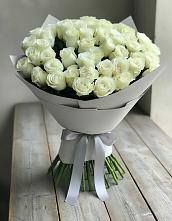 Букет 35 Белых роз в Голубинской