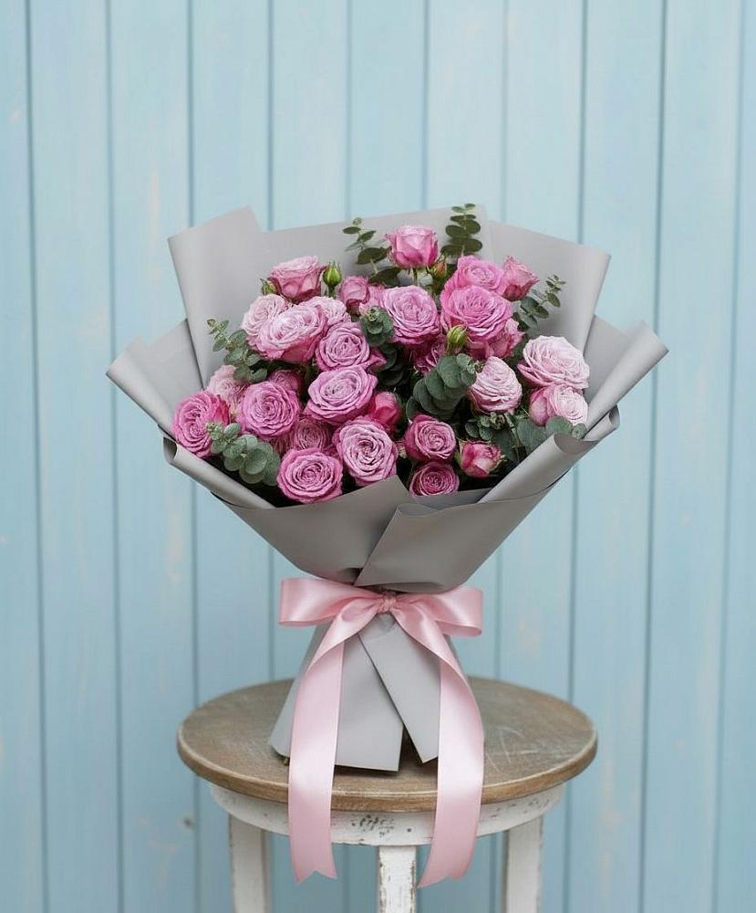 Букет цветов из: Розы в Голубинской