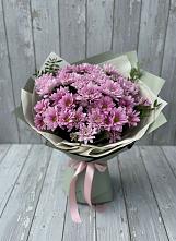 Букет цветов из:  Хризантемы в Голубинской