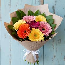 Букет цветов из:  Герберы #REPLACE_PRED# Голубинской