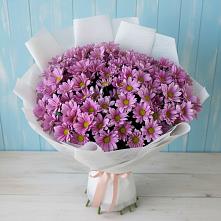 Букет цветов из:  Хризантемы в Голубинской