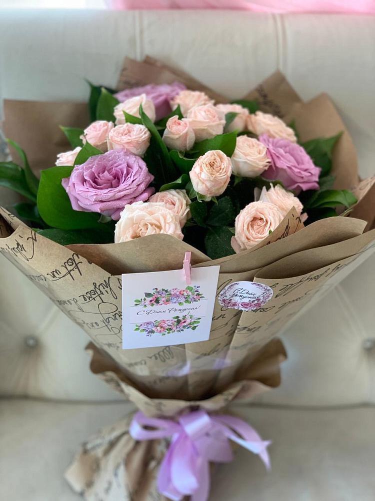 Букет цветов из: Розы в Голубинской