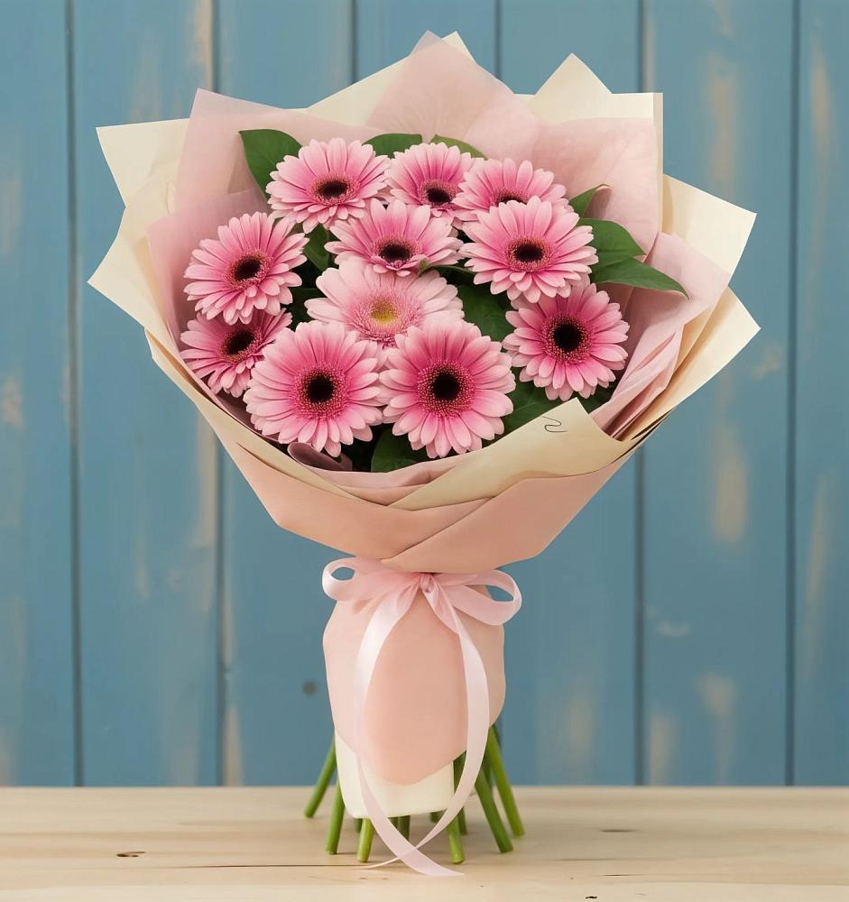 Букет цветов из: Герберы в Голубинской