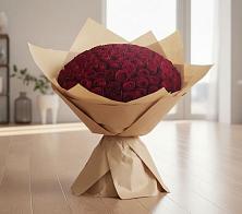 Букет 101 Красная роза в Голубинской