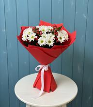Букет цветов из:  Хризантемы в Голубинской