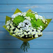 Букет цветов из:  Хризантемы в Голубинской