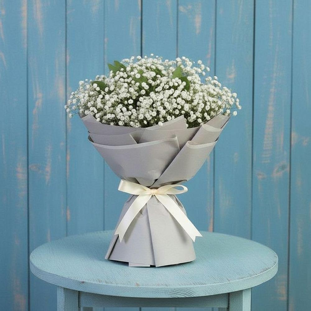 Букет цветов из: Гипсофила в Голубинской