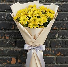 Букет цветов из:  Хризантемы в Голубинской