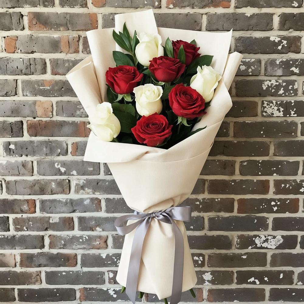 Букет цветов из: Розы в Голубинской