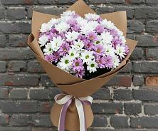 Букет цветов из:  Хризантемы в Голубинской