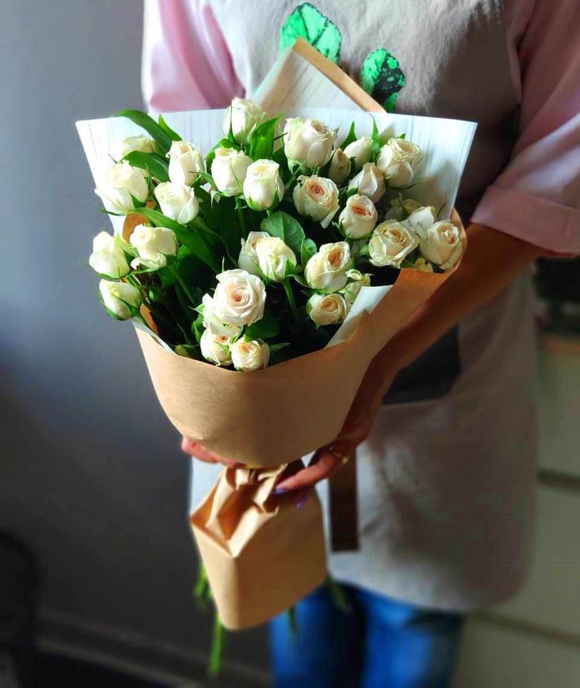 Букет цветов из: Розы в Голубинской