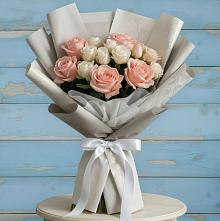 Букет цветов из:  Розы #REPLACE_PRED# Голубинской