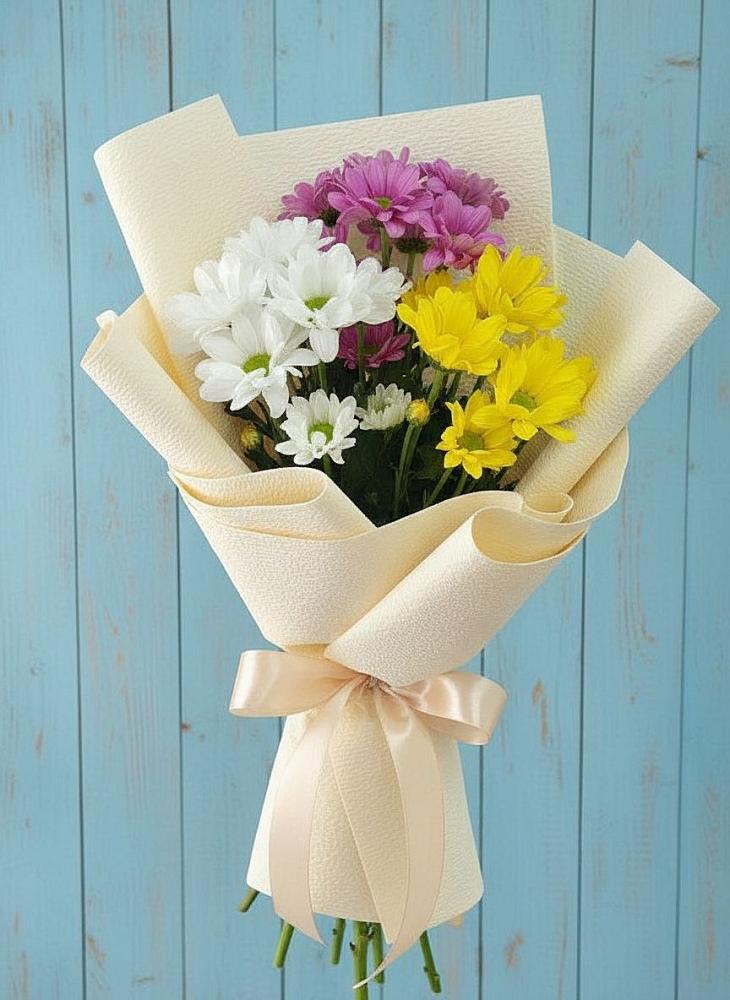 Букет цветов из: Хризантемы в Голубинской