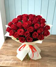 Букет 29 Красных роз в Голубинской