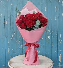 Букет цветов из:  Розы в Голубинской