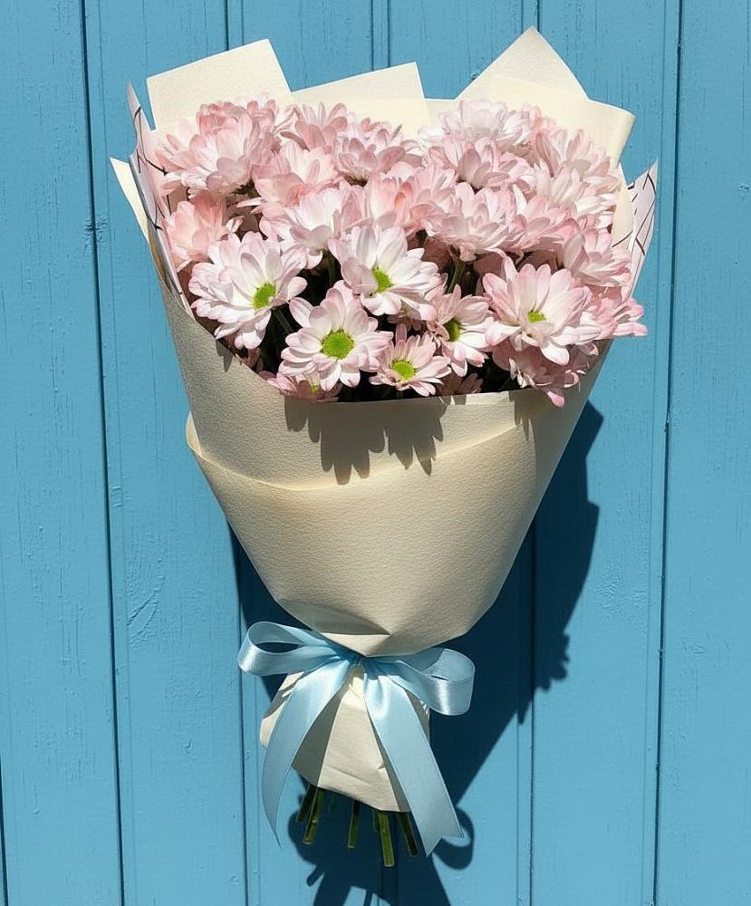 Букет цветов из: Хризантемы в Голубинской