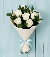 Букет цветов из:  Розы в Голубинской