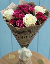 Букет цветов из:  Розы #REPLACE_PRED# Голубинской