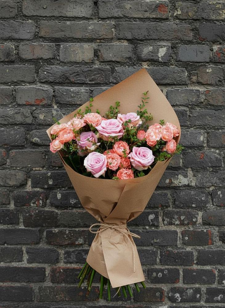 Букет цветов из: Розы в Голубинской