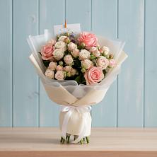 Букет цветов из:  Розы в Голубинской
