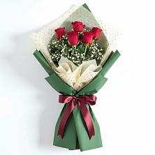 Букет цветов из:  Розы в Голубинской