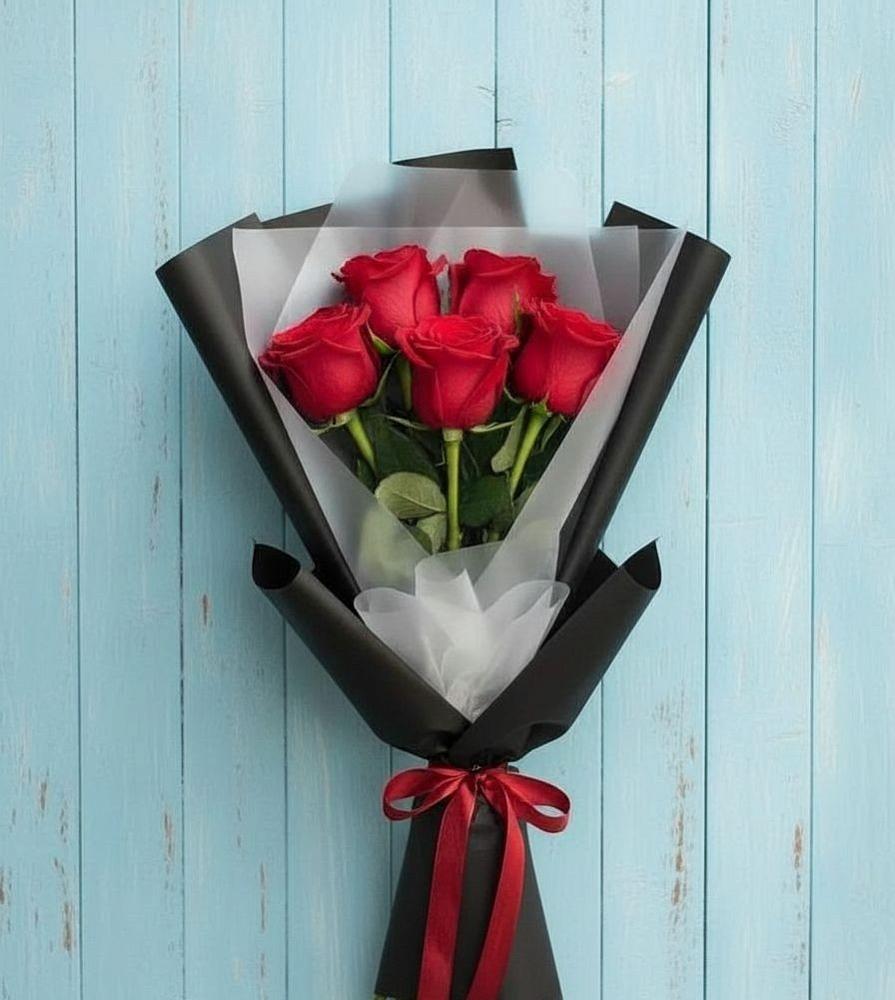 Букет цветов из: Розы в Голубинской