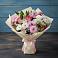 Букет цветов из: Хризантемы, Альстромерии и Розы в Голубинской